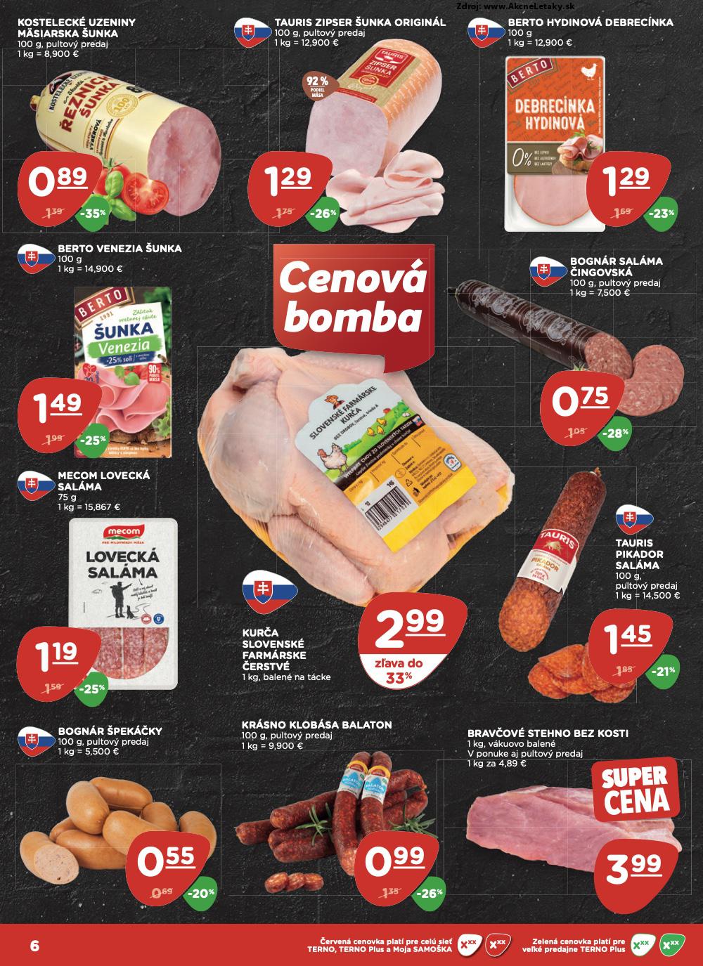 Leták TERNO (12. 6. - 18. 6. 2025) - strana 6 z 15