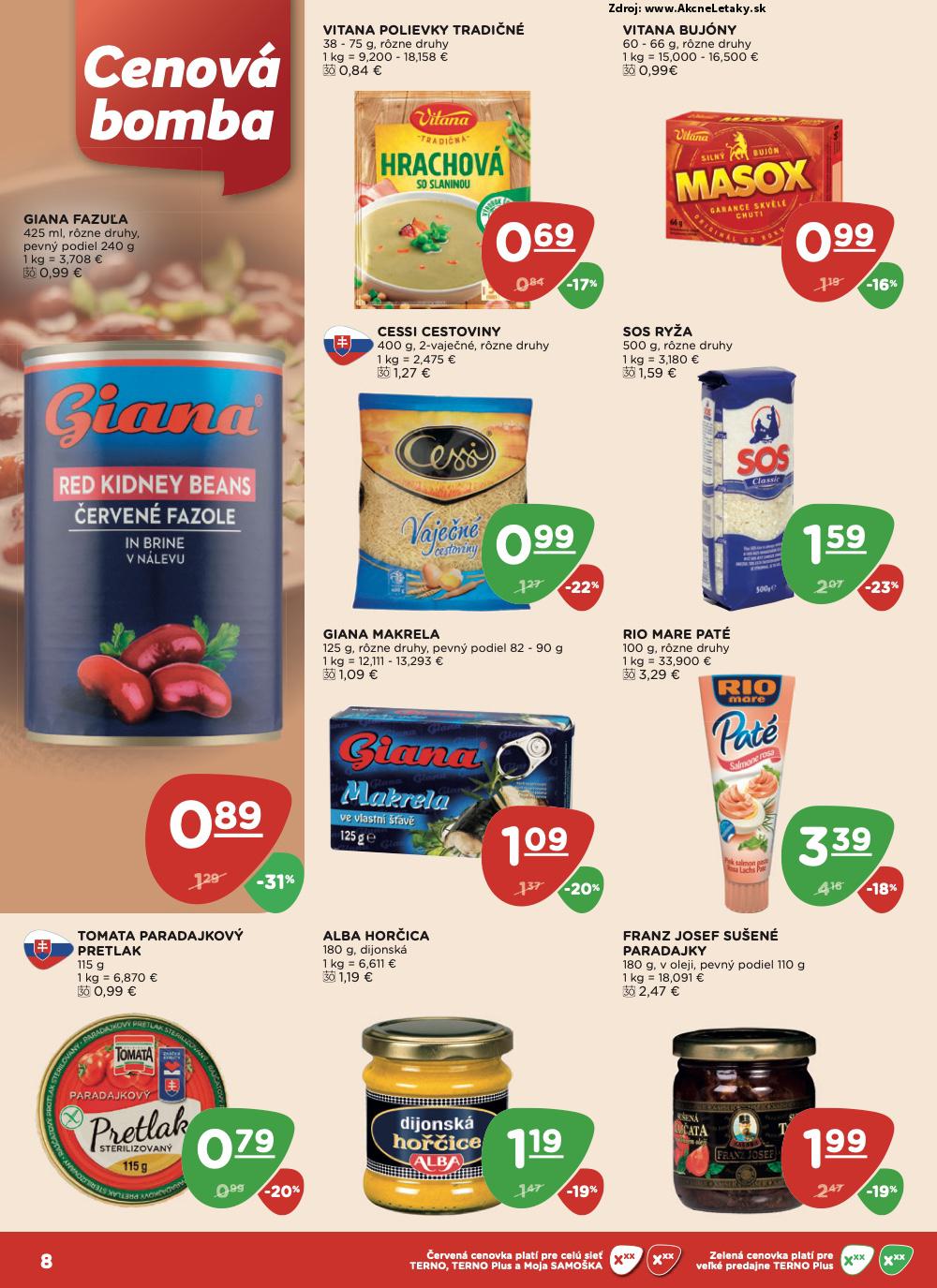 Leták TERNO (12. 6. - 18. 6. 2025) - strana 8 z 15
