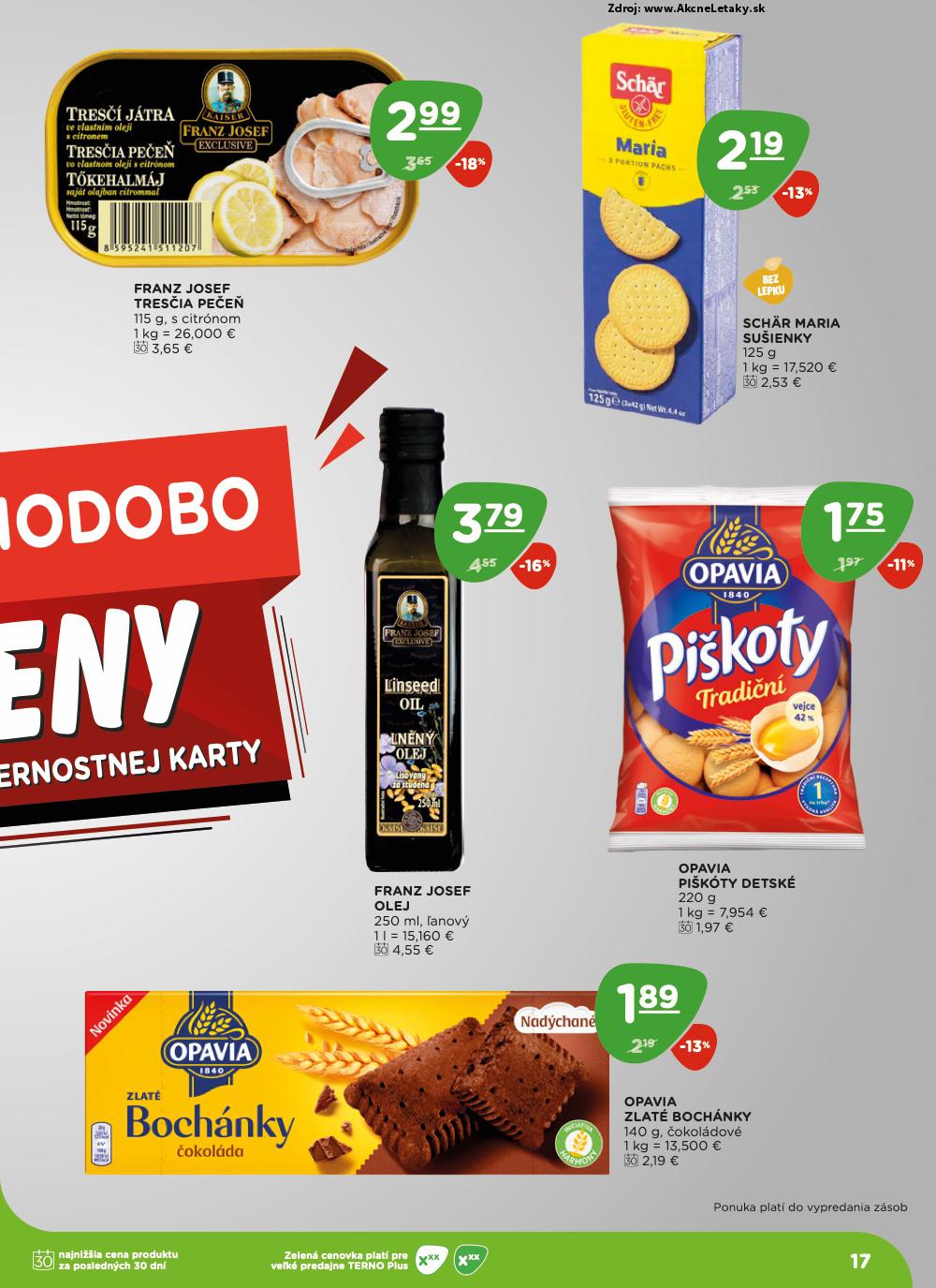 Leták TERNO (19. 6. - 25. 6. 2025) - strana 17 z 22