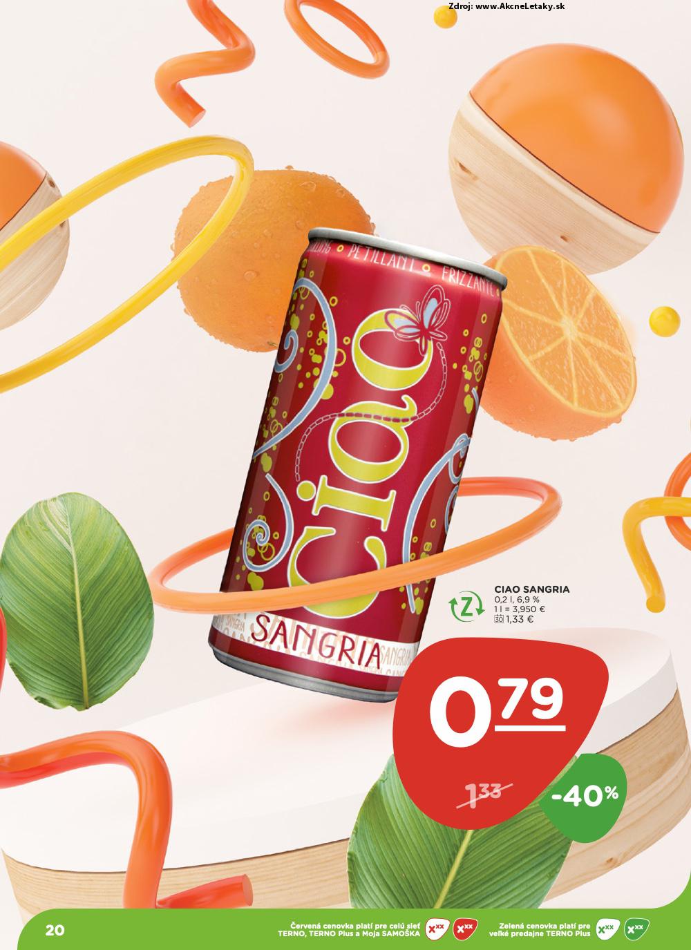 Leták TERNO (19. 6. - 25. 6. 2025) - strana 20 z 22