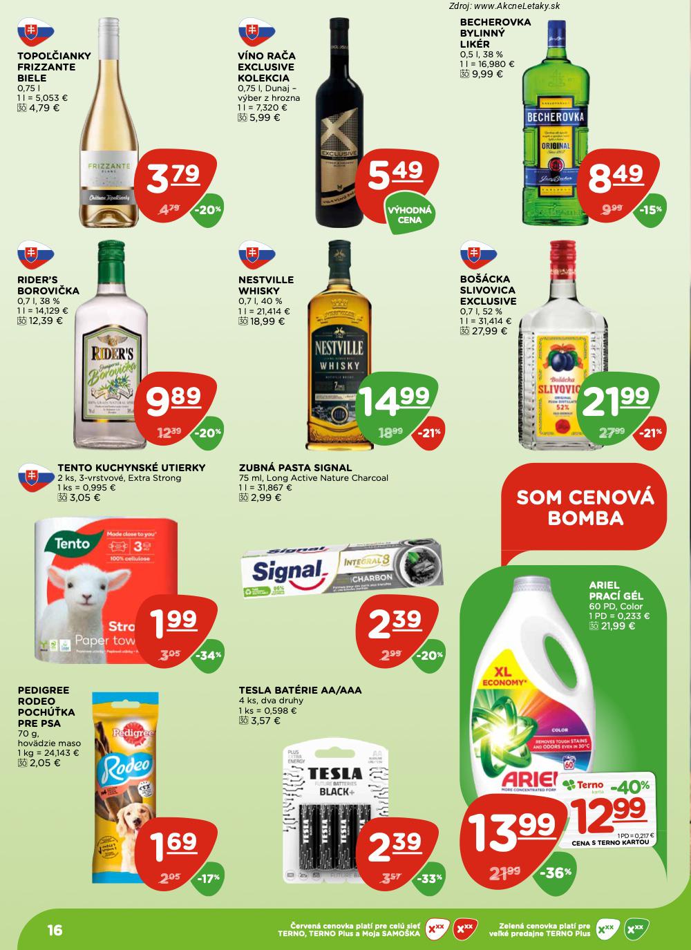 Leták TERNO (9. 10. - 15. 10. 2025) - strana 16 z 20