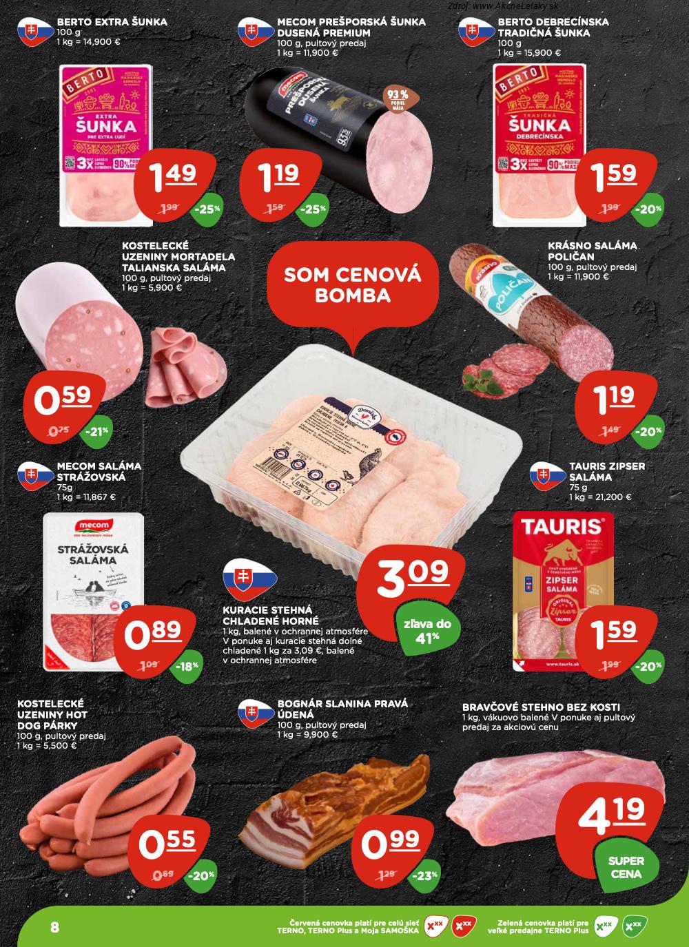 Leták TERNO (9. 10. - 15. 10. 2025) - strana 8 z 20