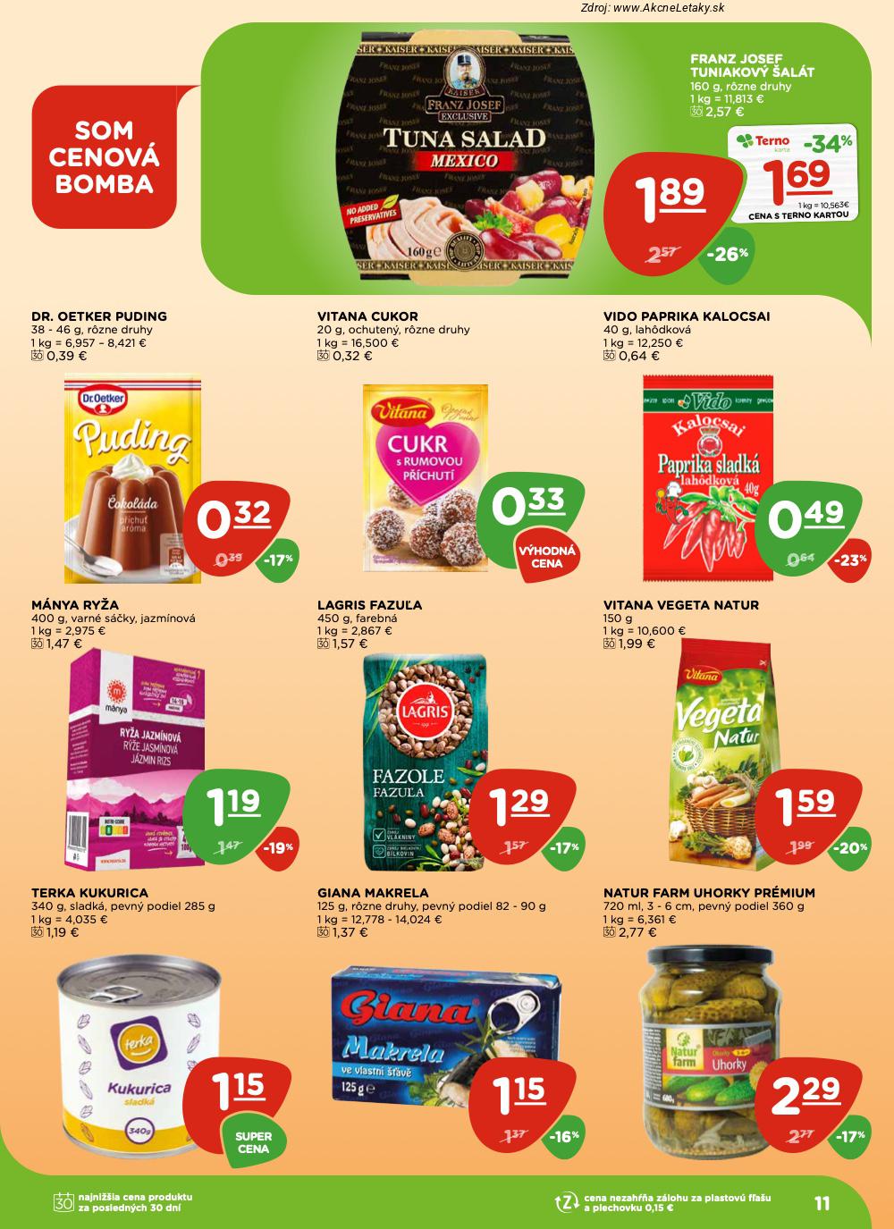 Leták TERNO (23. 10. - 29. 10. 2025) - strana 11 z 20