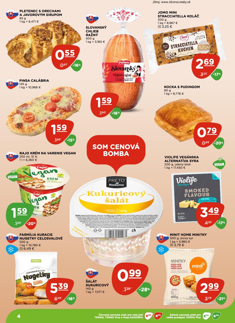 Leták TERNO (23. 10. - 29. 10. 2025) - strana 4 z 20