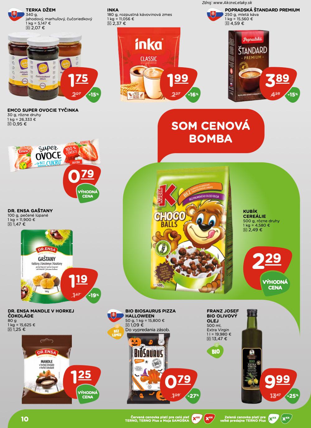 Leták TERNO (30. 10. - 5. 11. 2025) - strana 10 z 20
