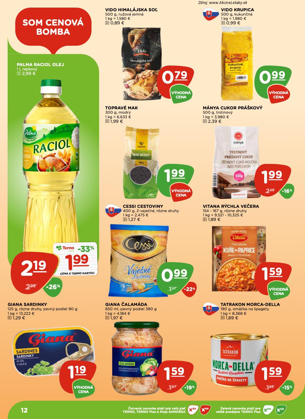 Leták TERNO (20. 11. - 26. 11. 2025) - strana 12 z 25