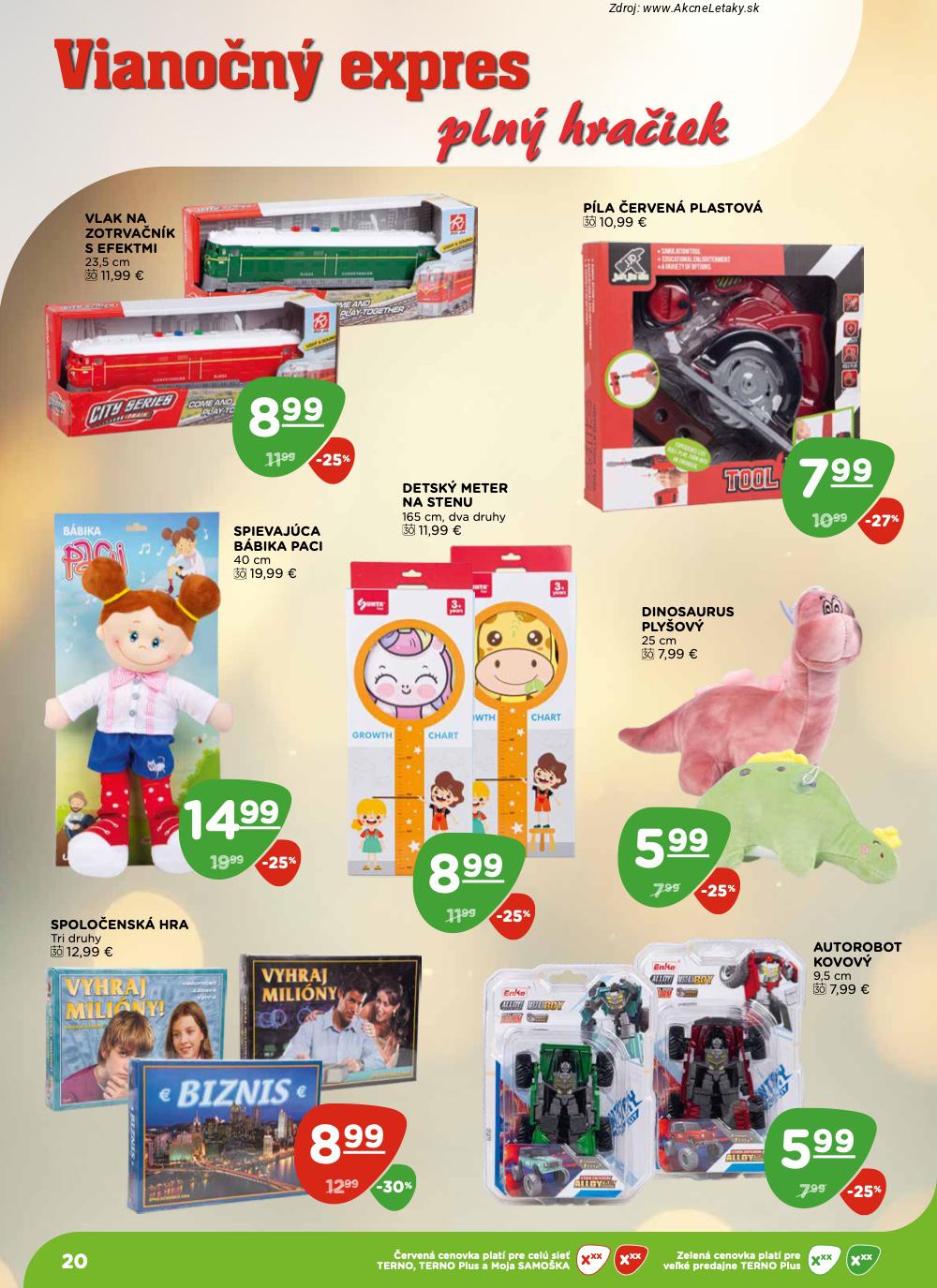 Leták TERNO (20. 11. - 26. 11. 2025) - strana 20 z 25