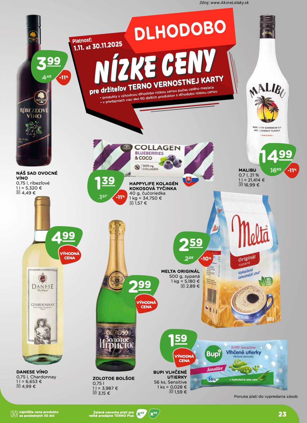 Leták TERNO (20. 11. - 26. 11. 2025) - strana 23 z 25