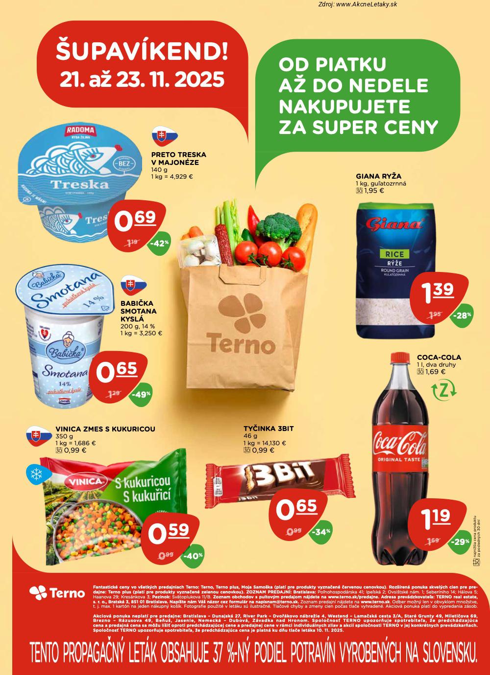 Leták TERNO (20. 11. - 26. 11. 2025) - strana 25 z 25