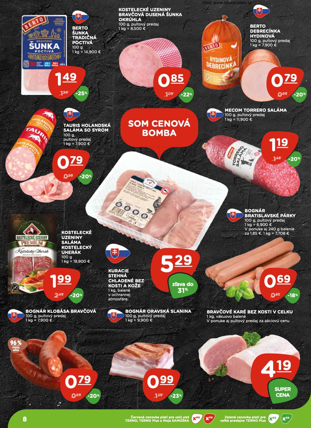 Leták TERNO (20. 11. - 26. 11. 2025) - strana 8 z 25