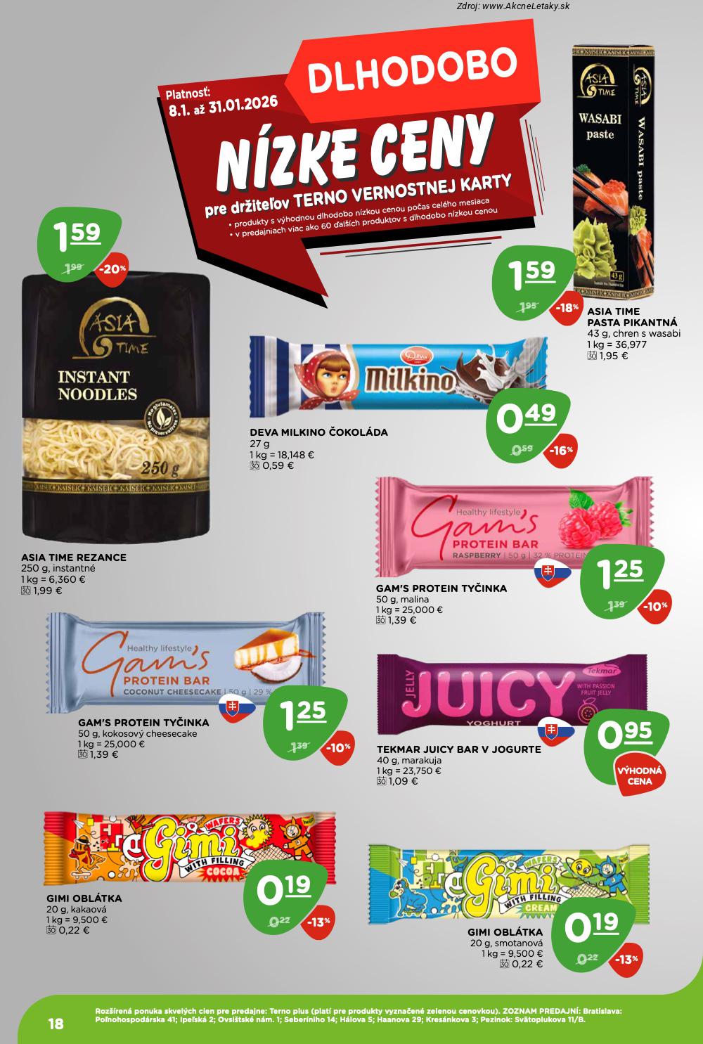 Leták TERNO (29. 1. - 4. 2. 2026) - strana 18 z 20