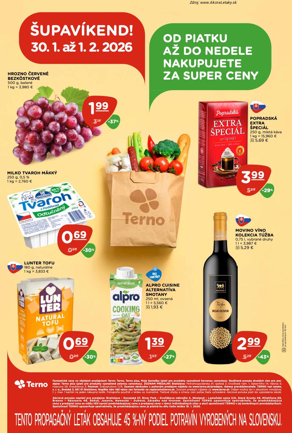 Leták TERNO (29. 1. - 4. 2. 2026) - strana 20 z 20