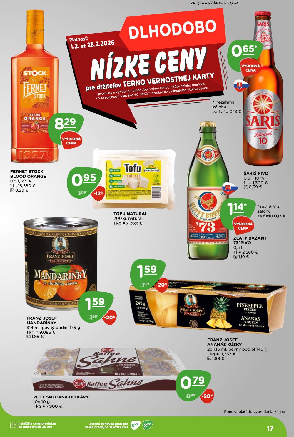 Leták TERNO - strana 17