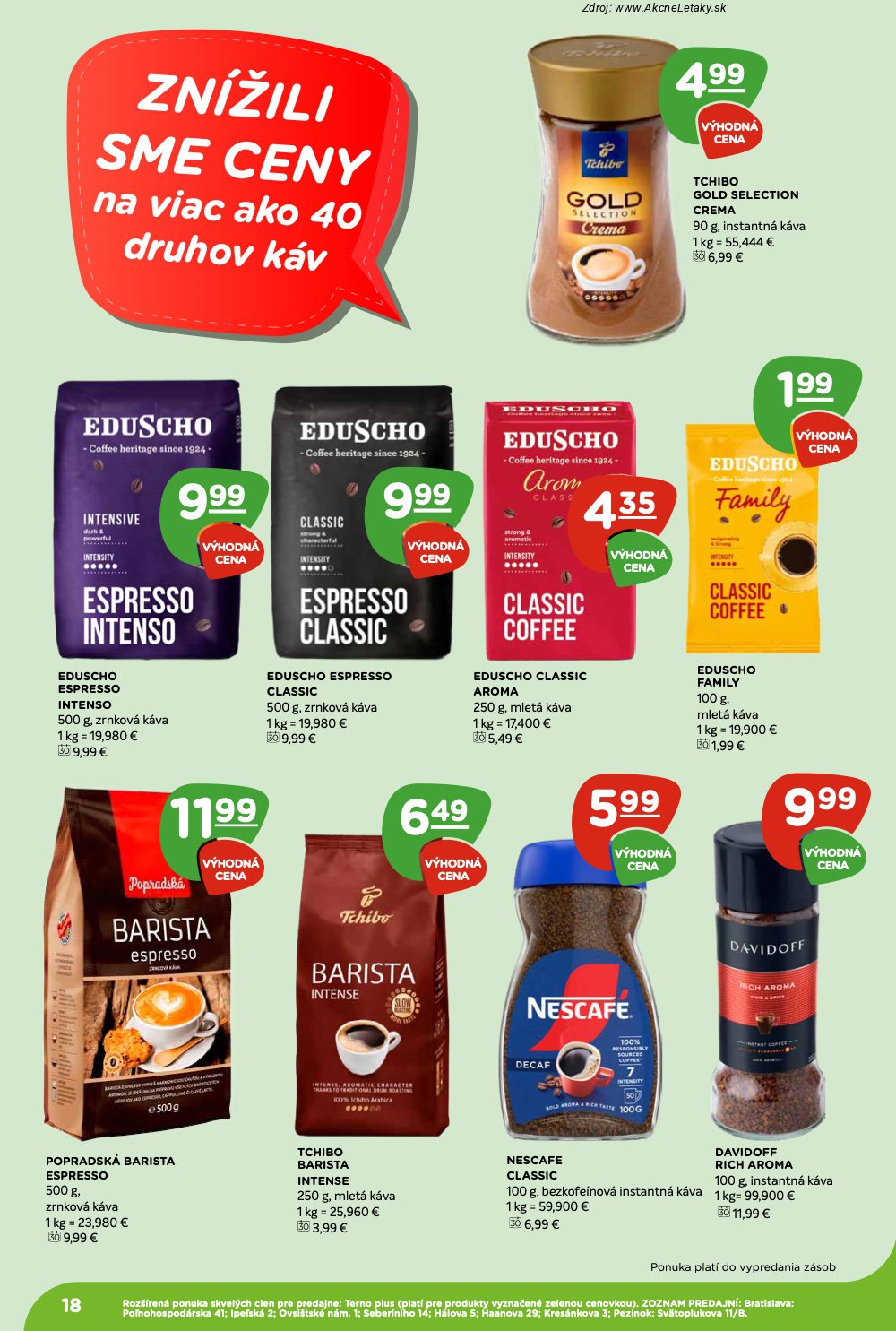 Leták TERNO (5. 3. - 11. 3. 2026) - strana 18 z 21