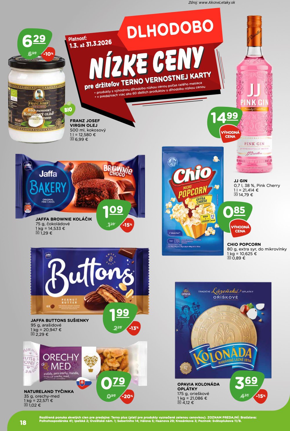 Leták TERNO - strana 18