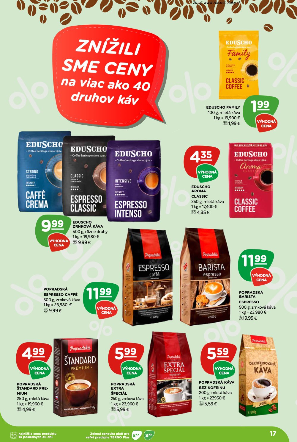 Leták TERNO - strana 17