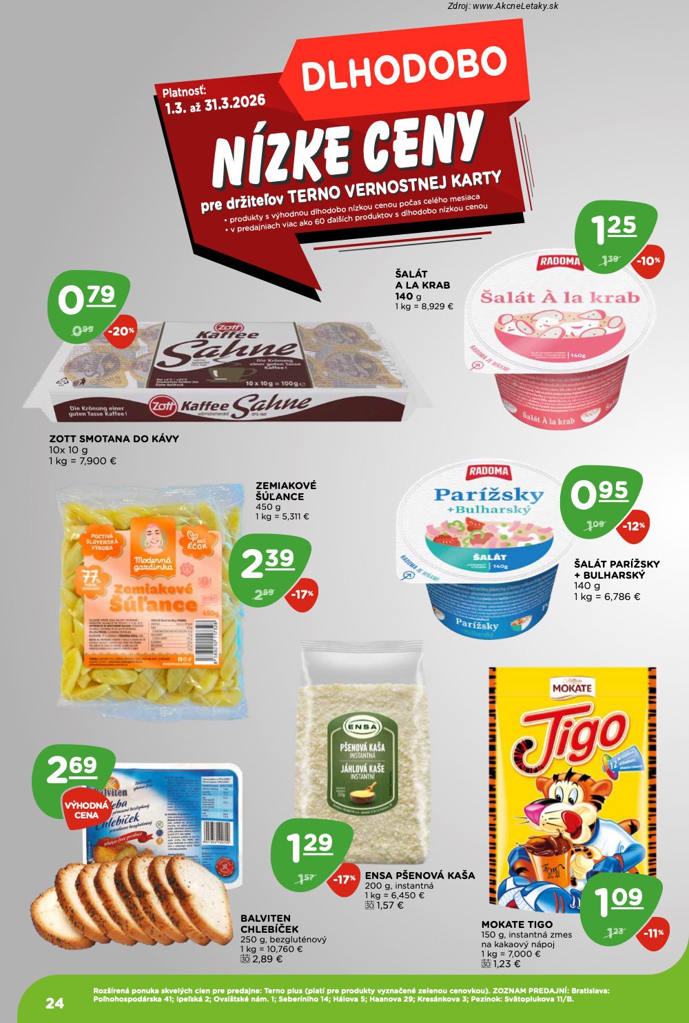 Leták TERNO - strana 24