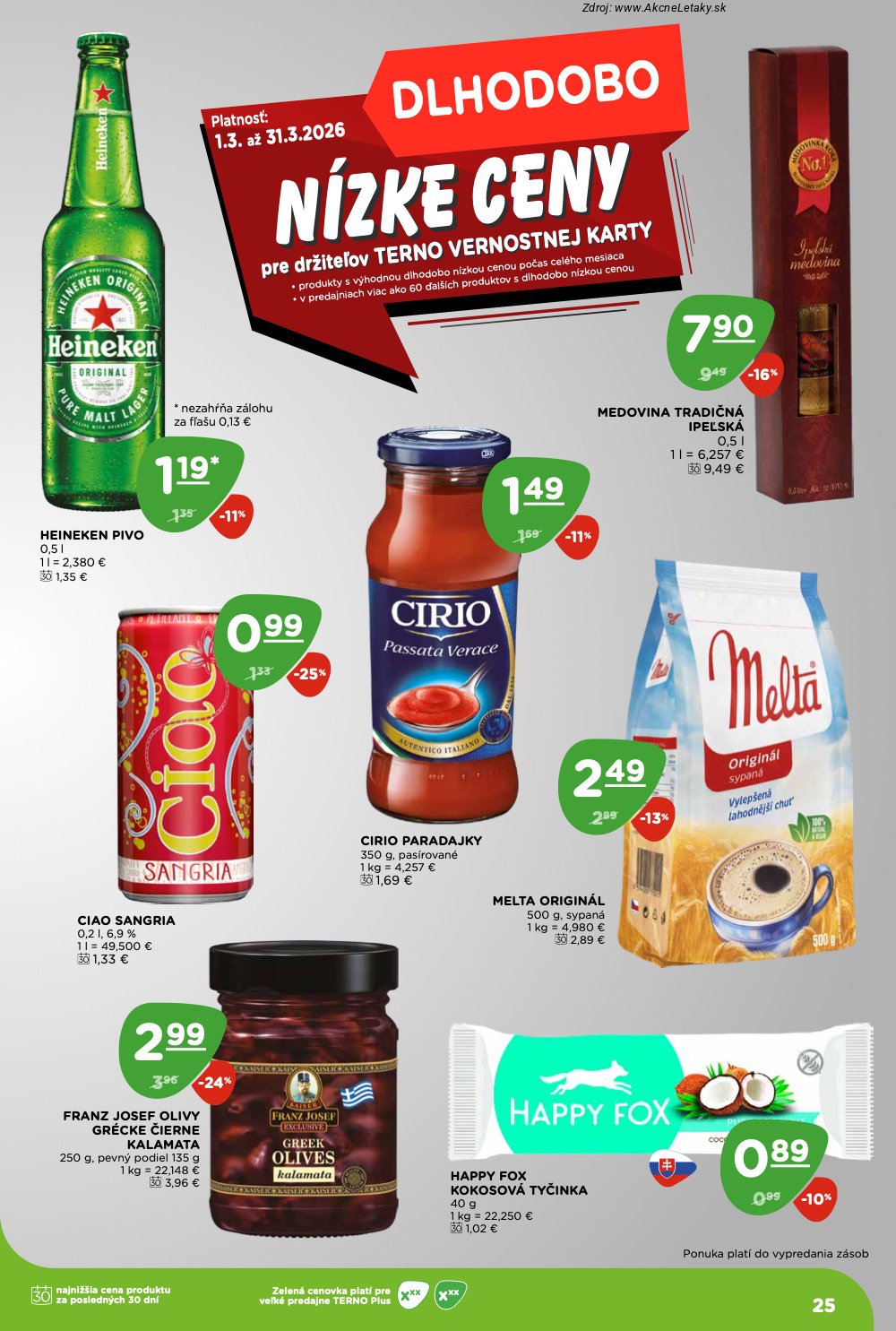 Leták TERNO - strana 25