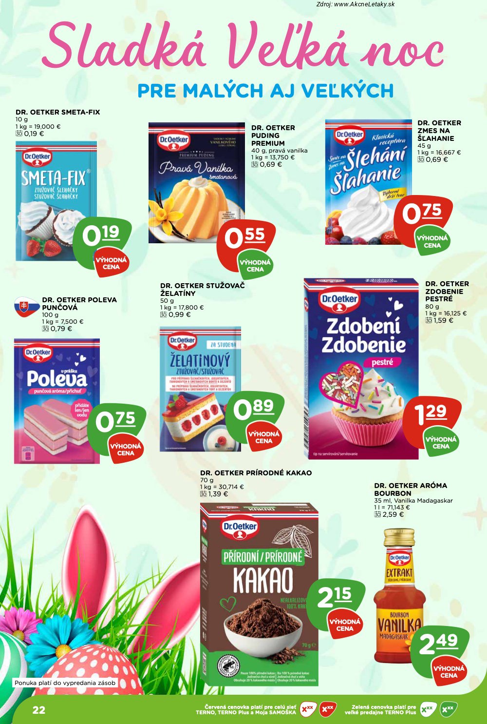 Leták TERNO - strana 22