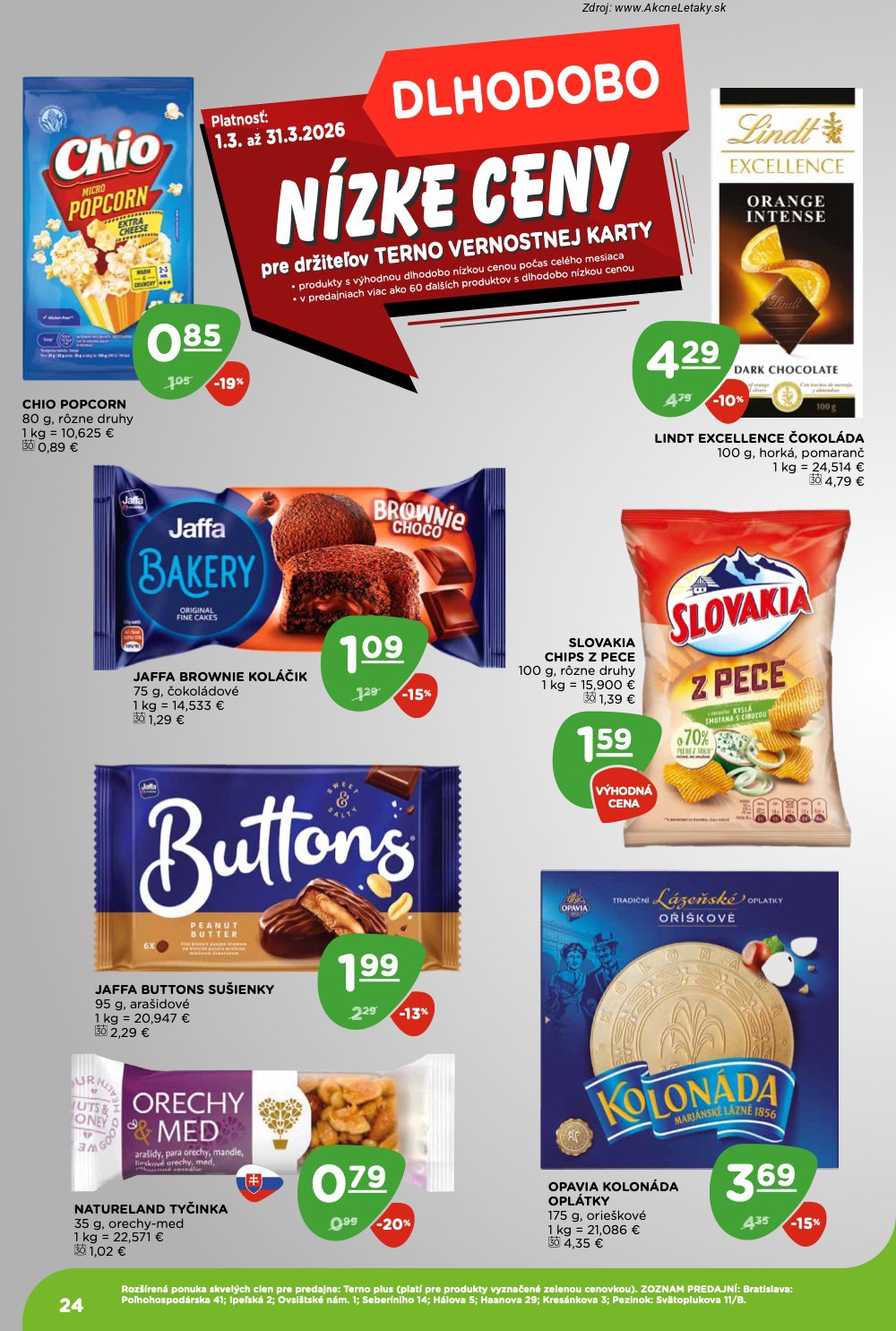 Leták TERNO - strana 24