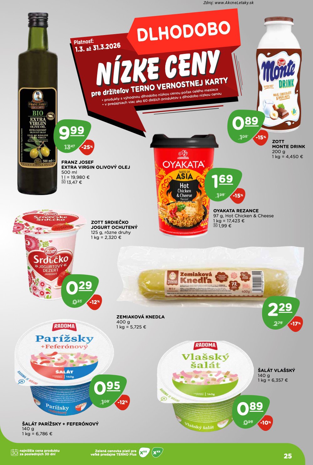 Leták TERNO - strana 25