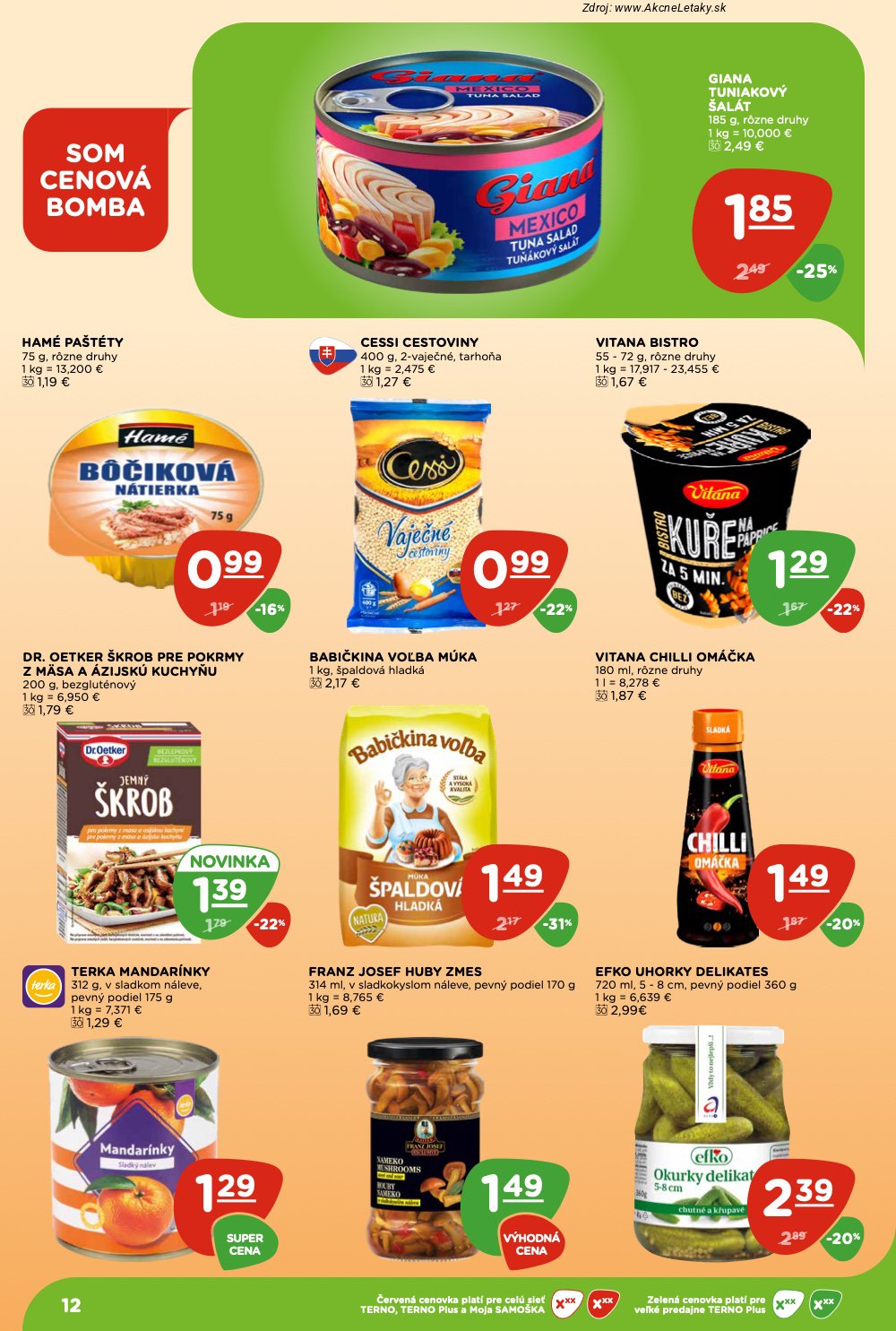 Leták TERNO (16. 4. - 22. 4. 2026) - strana 12 z 24