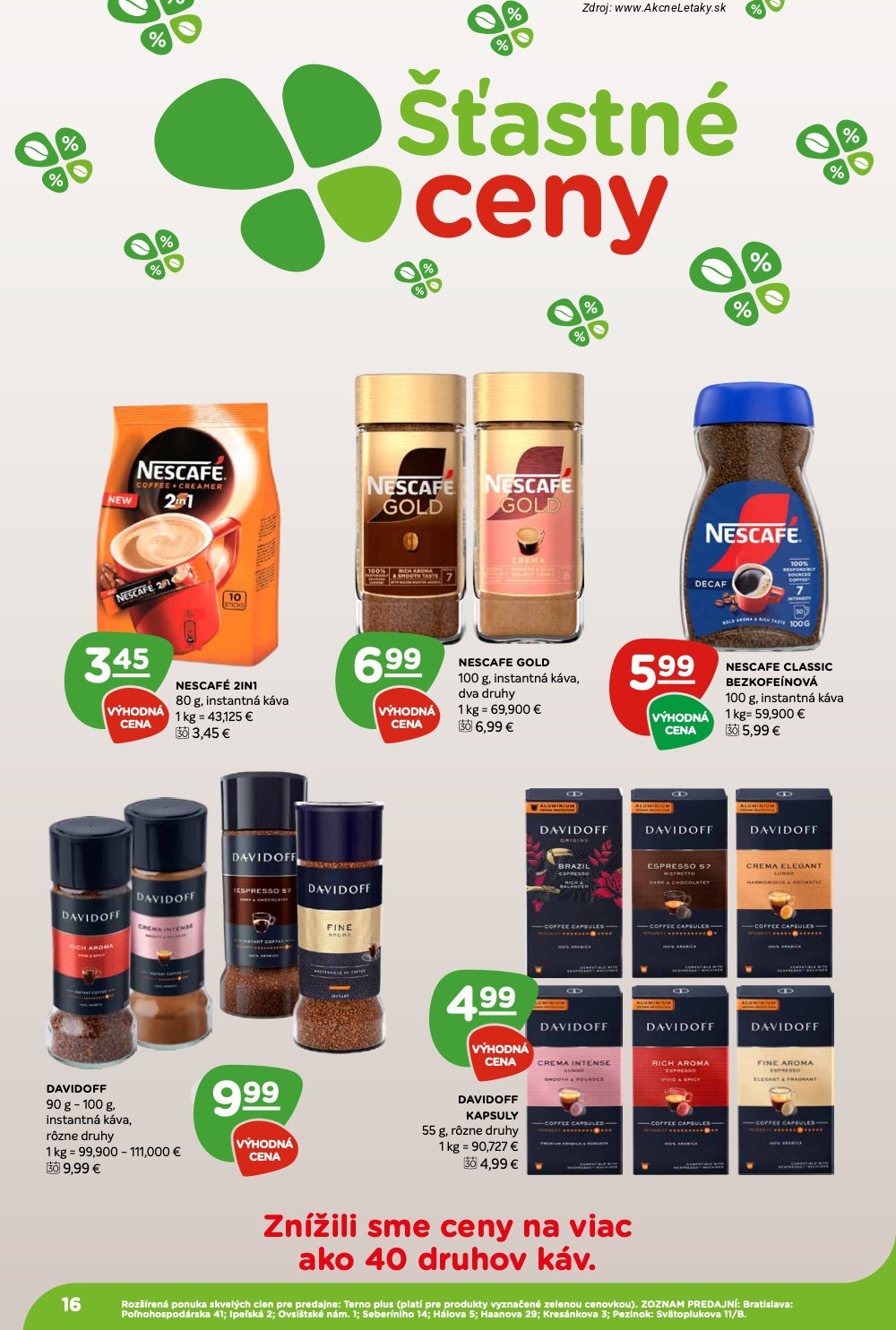 Leták TERNO (16. 4. - 22. 4. 2026) - strana 16 z 24