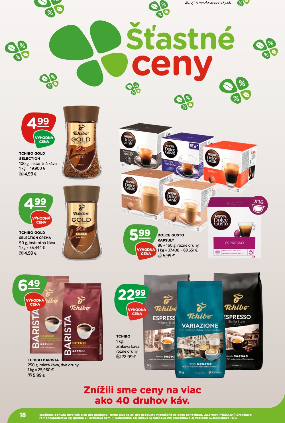 Leták TERNO (16. 4. - 22. 4. 2026) - strana 18 z 24