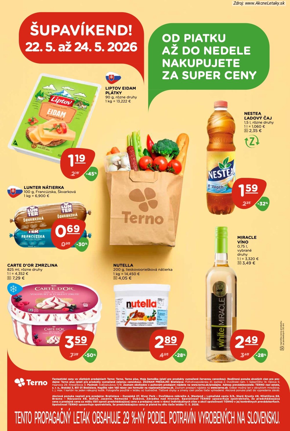 Leták TERNO (21. 5. - 27. 5. 2026) - strana 26 z 26