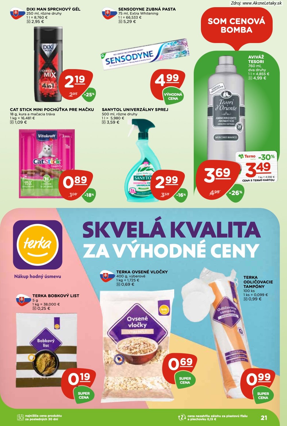Leták TERNO (28. 5. - 3. 6. 2026) - strana 21 z 24