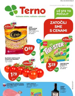 Leták TERNO