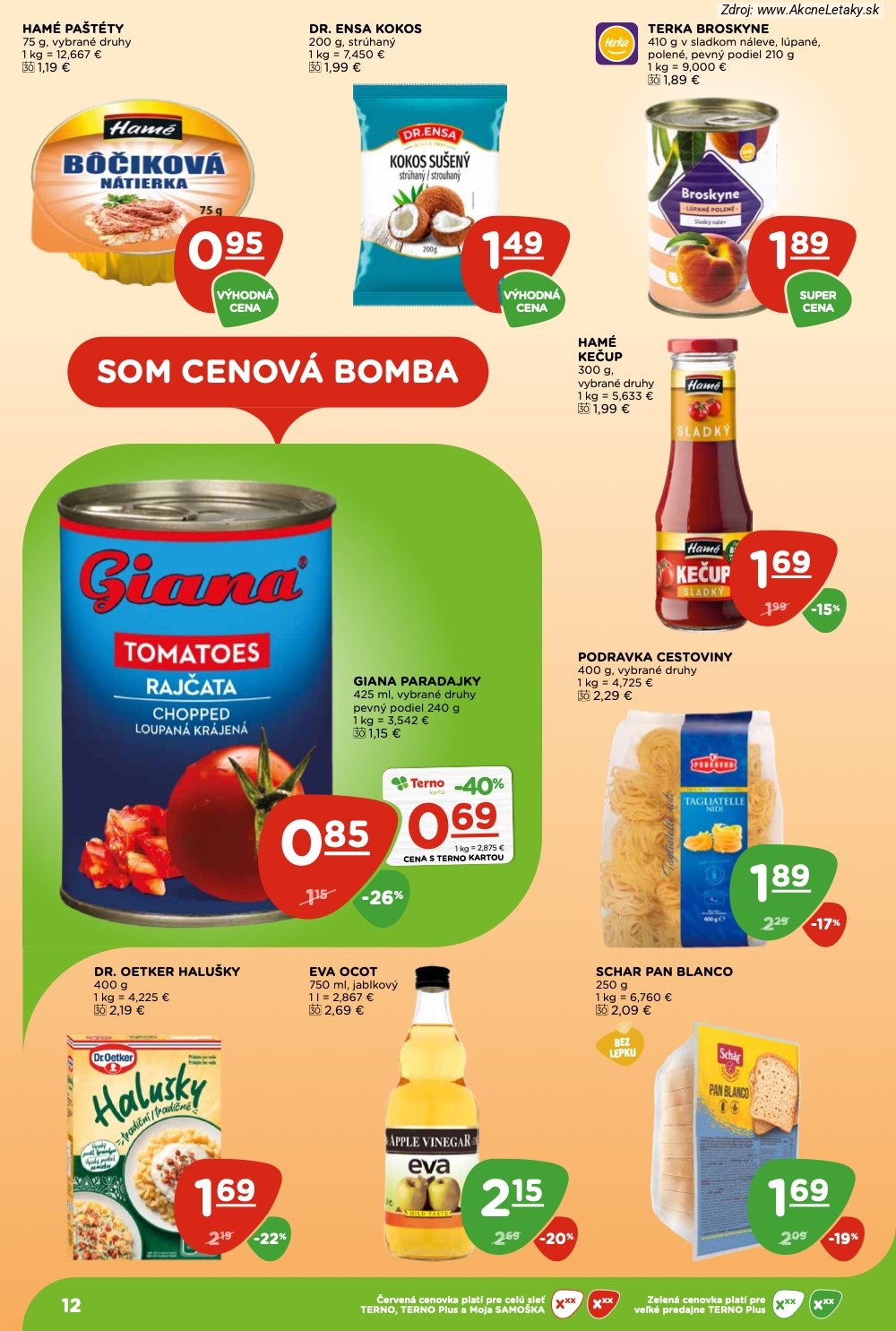 Leták TERNO (18. 6. - 24. 6. 2026) - strana 12 z 28