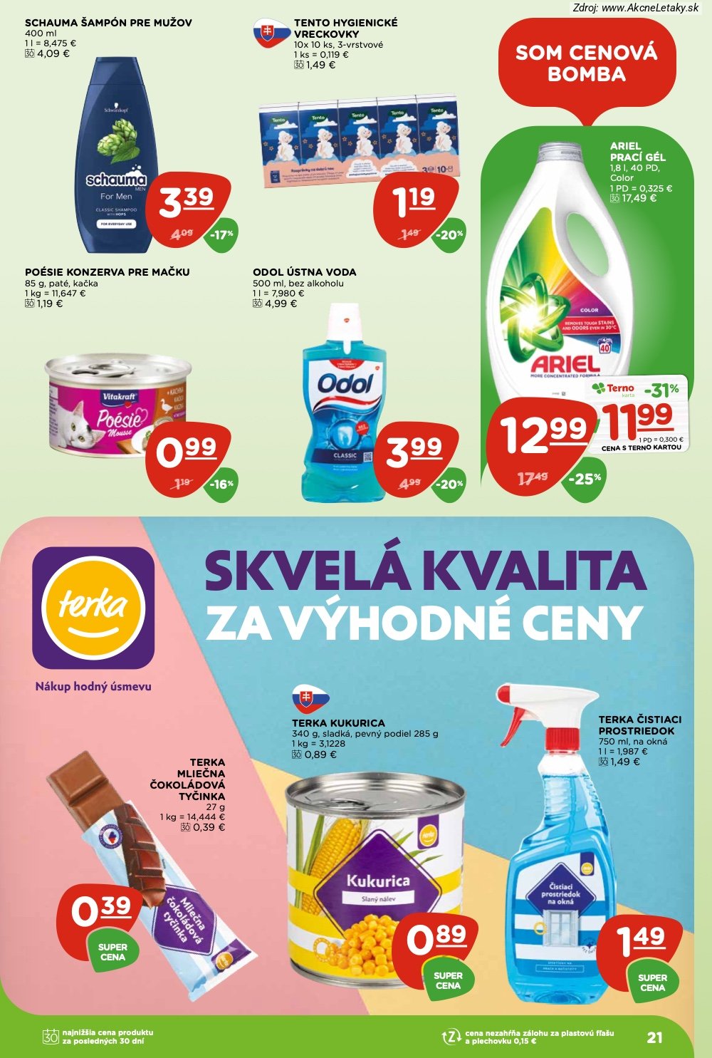 Leták TERNO (25. 6. - 1. 7. 2026) - strana 21 z 26