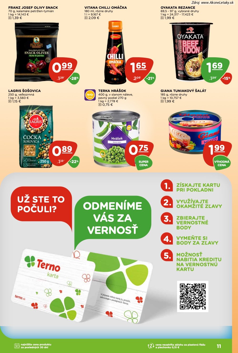Leták TERNO (2. 7. - 8. 7. 2026) - strana 11 z 27