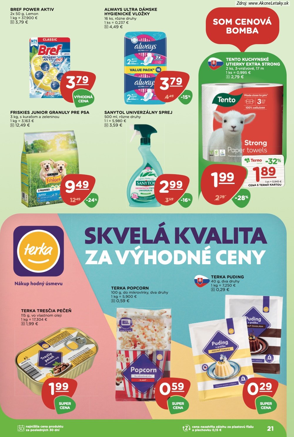 Leták TERNO (16. 7. - 22. 7. 2026) - strana 21 z 29