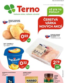 Leták TERNO od 6. 8.