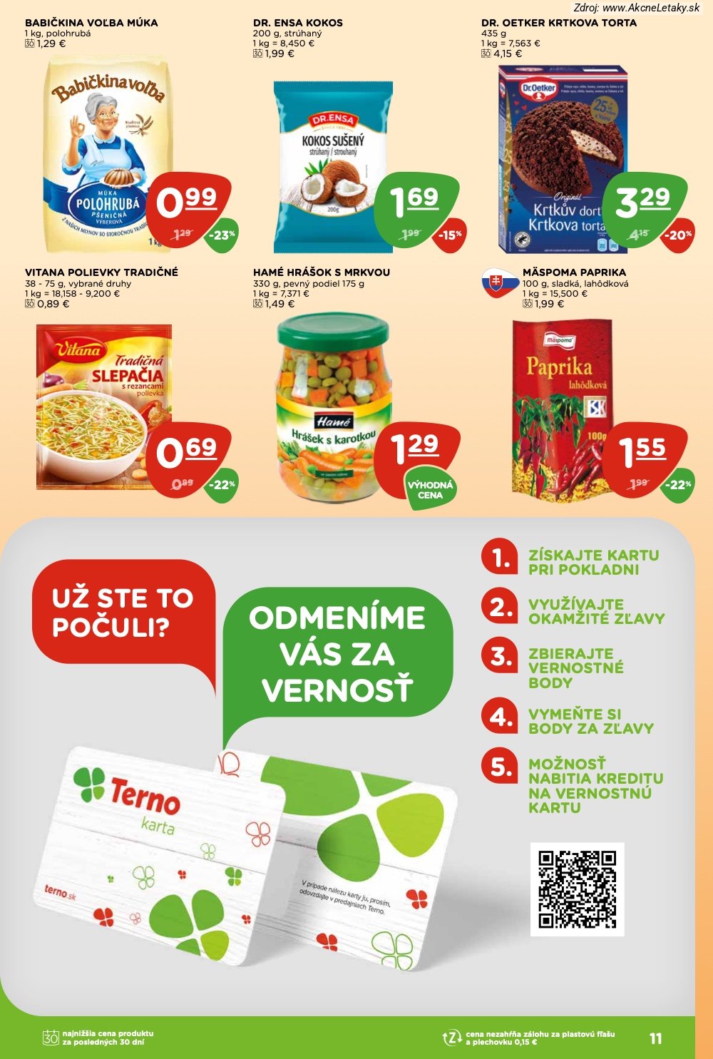 Leták TERNO (13. 8. - 19. 8. 2026) - strana 11 z 29