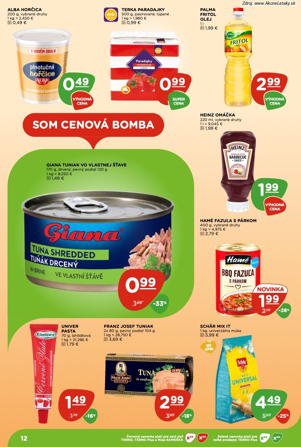 Leták TERNO (13. 8. - 19. 8. 2026) - strana 12 z 29
