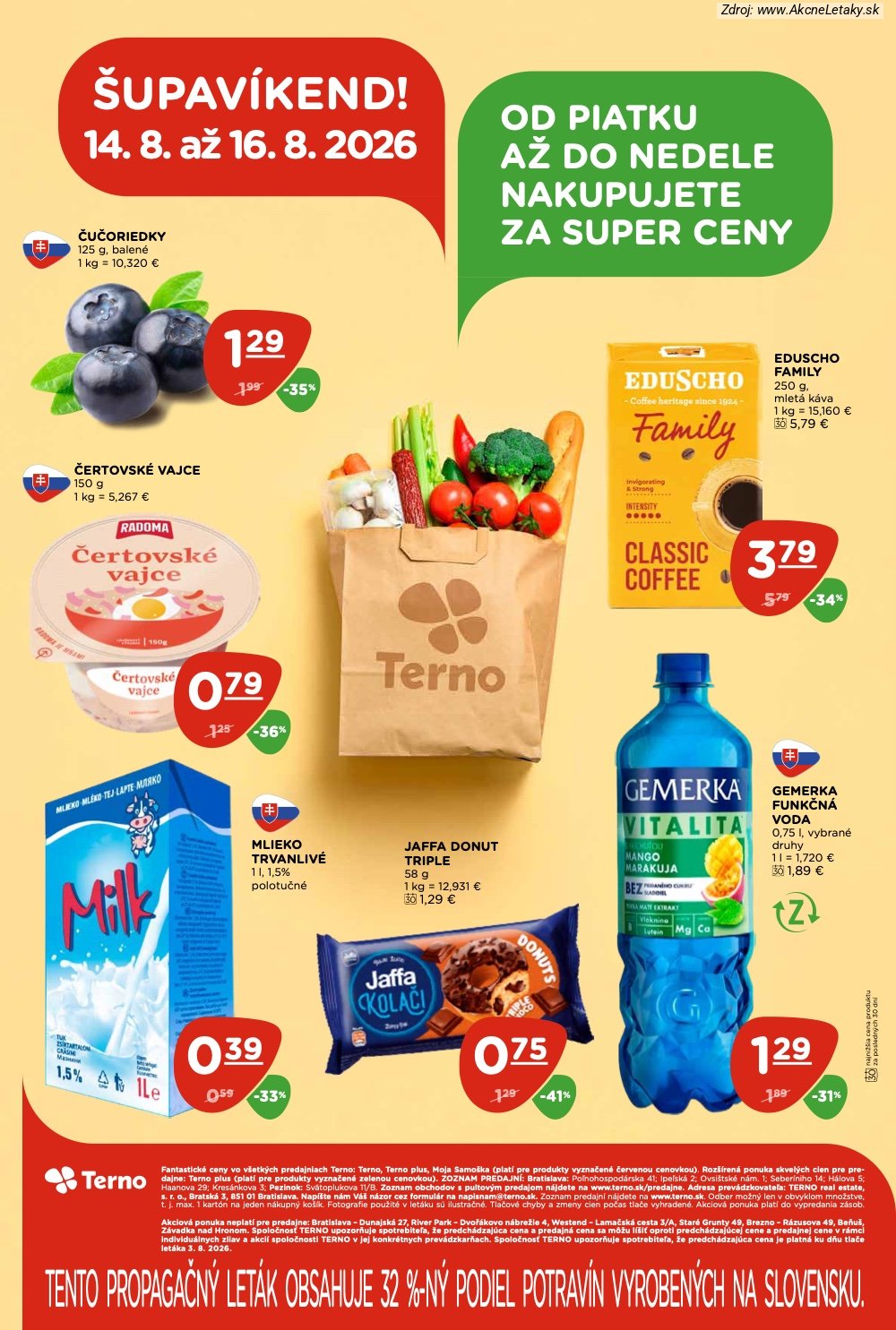 Strana 12 - leták TERNO (13. 8. - 19. 8. 2026)