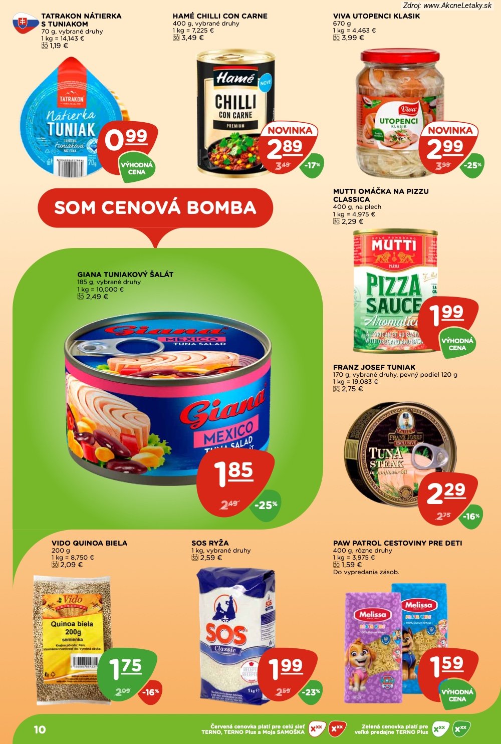 Leták TERNO (20. 8. - 26. 8. 2026) - strana 10 z 29