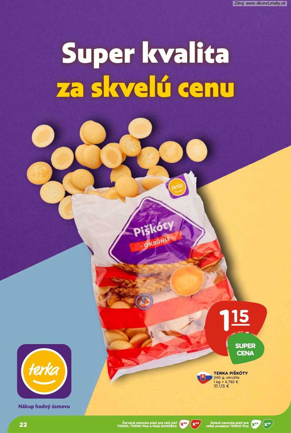 Leták TERNO (1. 10. - 7. 10. 2026) - strana 22 z 28