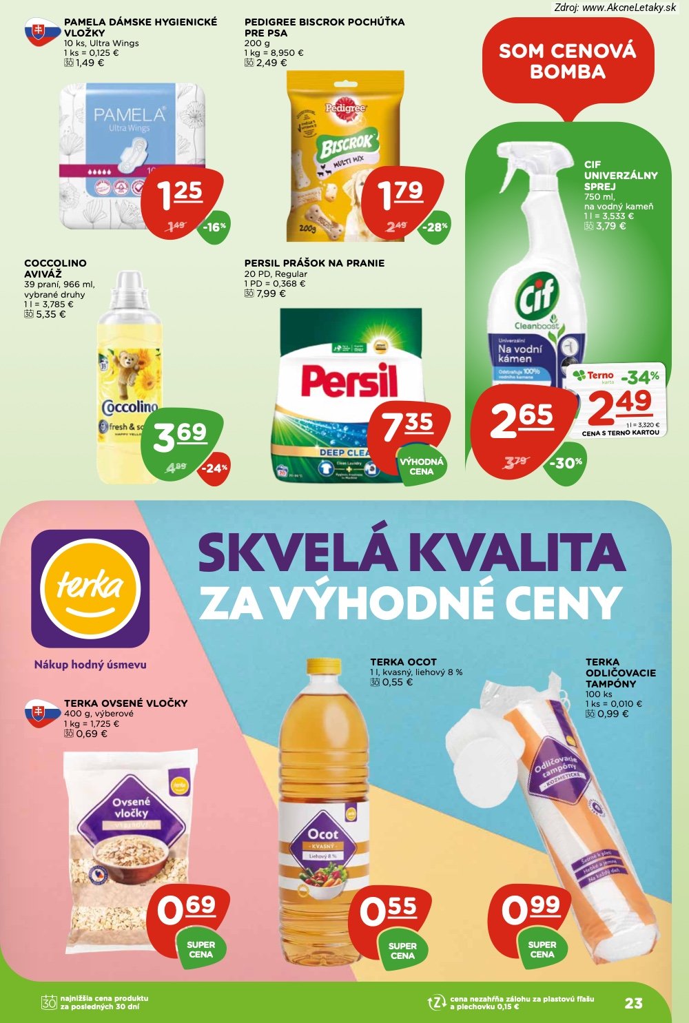 Leták TERNO (8. 10. - 14. 10. 2026) - strana 23 z 27