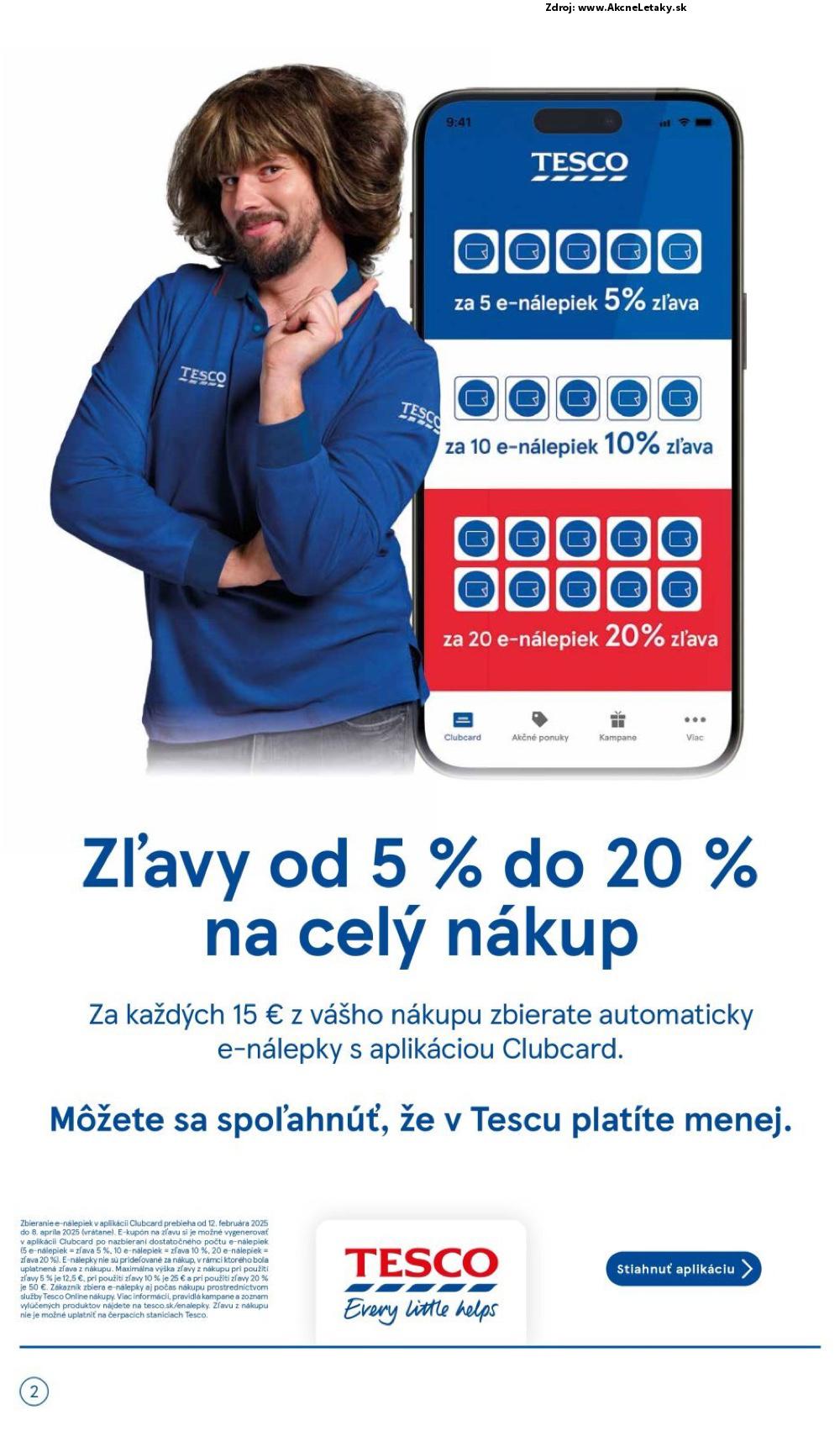 Leták Tesco - strana 2