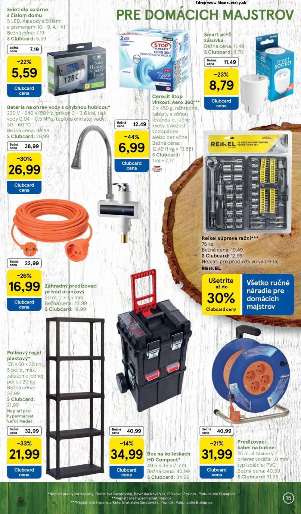 Leták Tesco (4. 3. - 24. 3. 2025) - strana 15 z 22