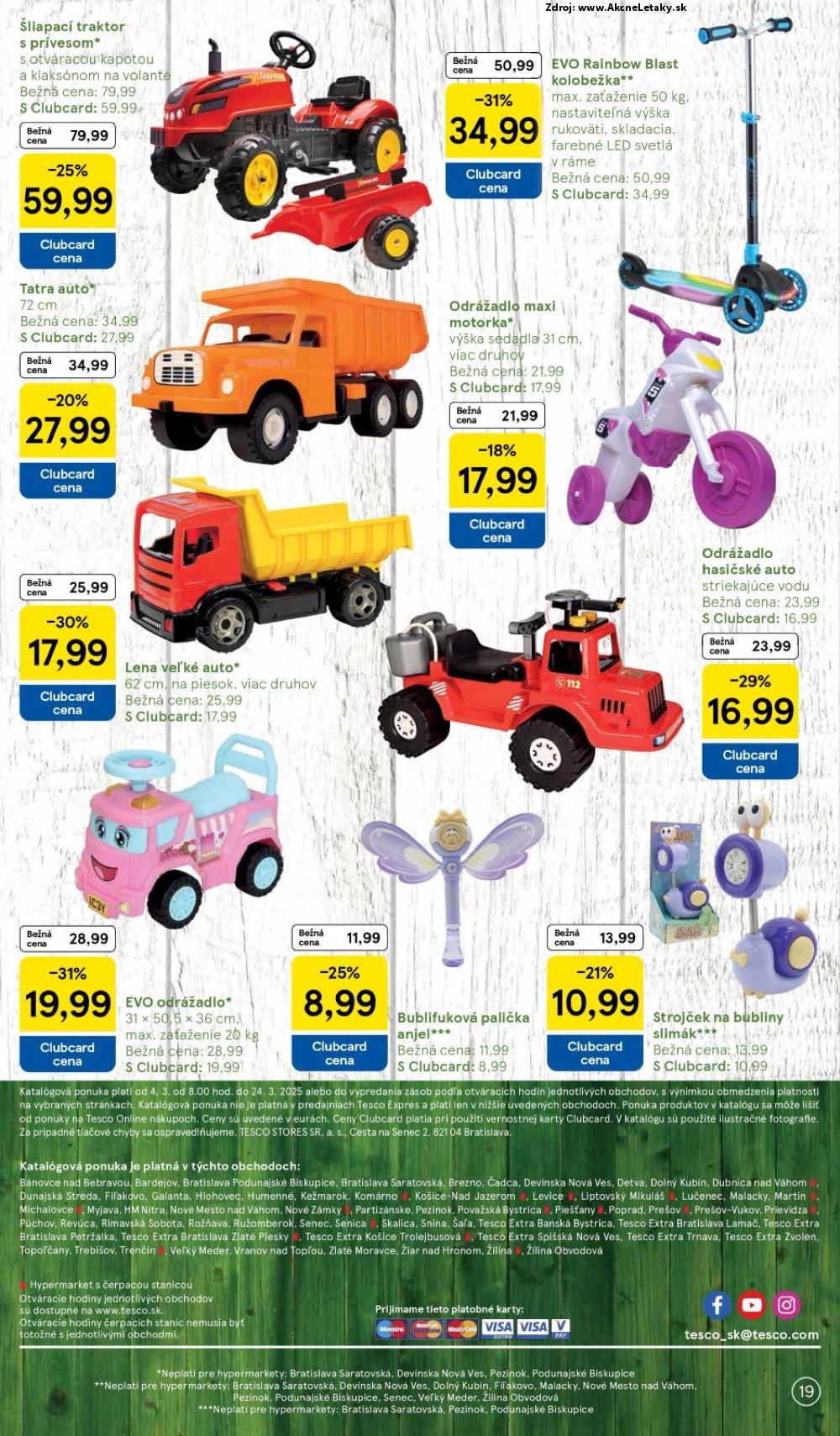 Leták Tesco (4. 3. - 24. 3. 2025) - strana 19 z 22