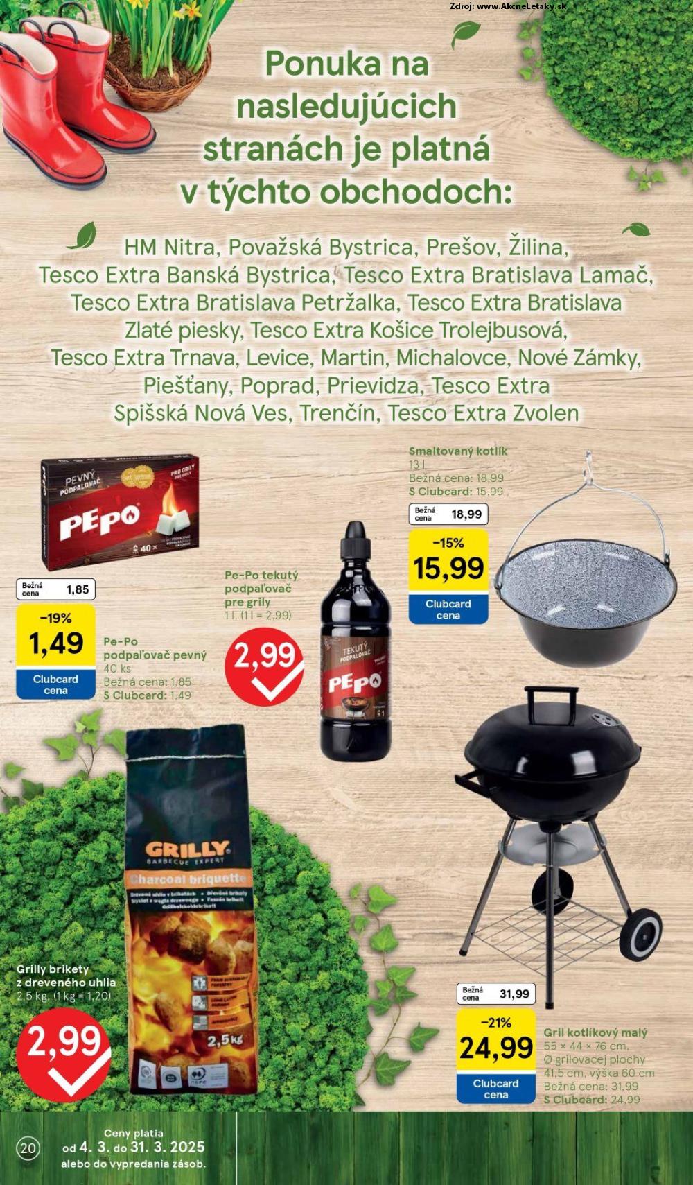 Leták Tesco (4. 3. - 24. 3. 2025) - strana 20 z 22