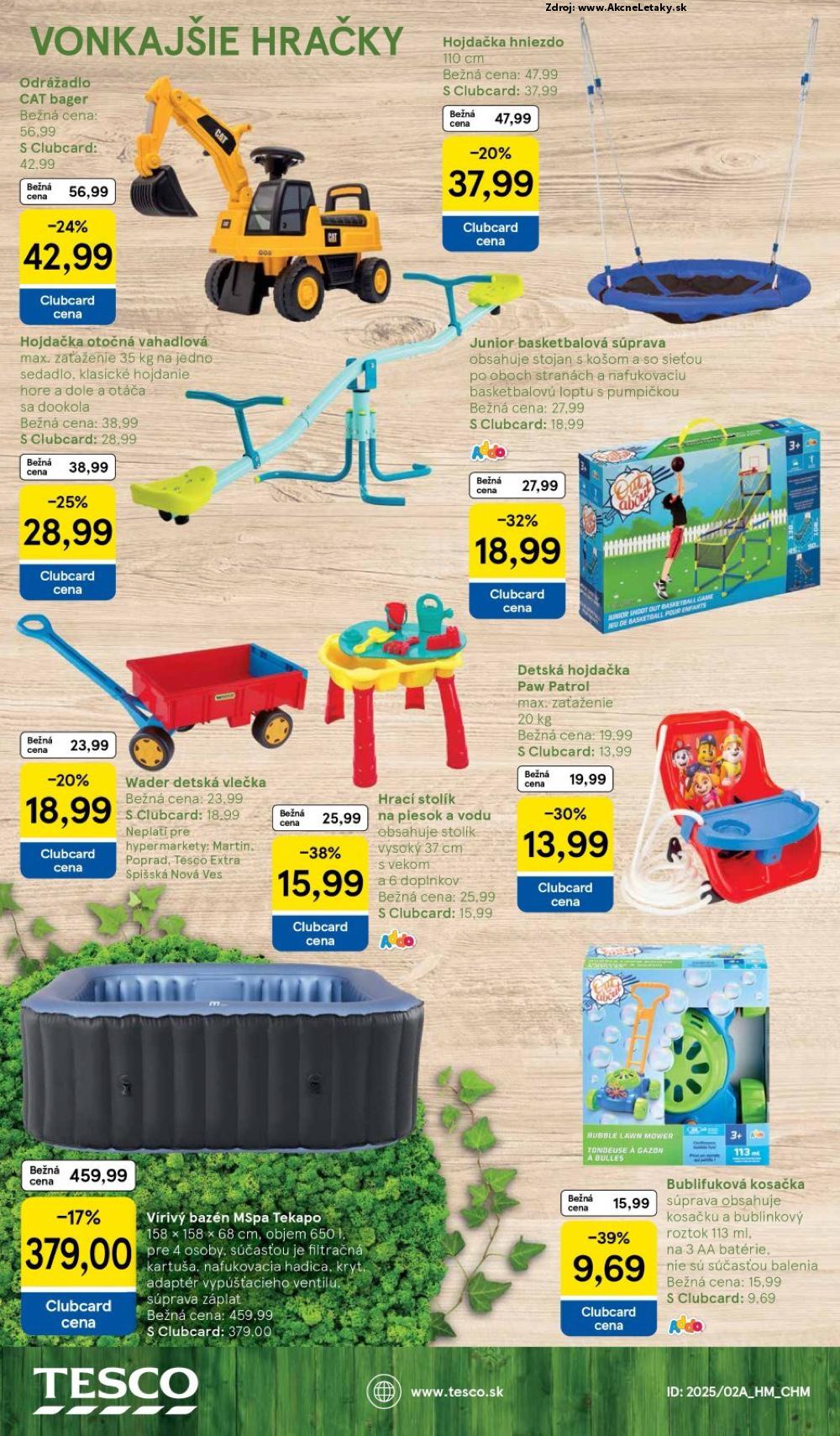 Leták Tesco (4. 3. - 24. 3. 2025) - strana 22 z 22