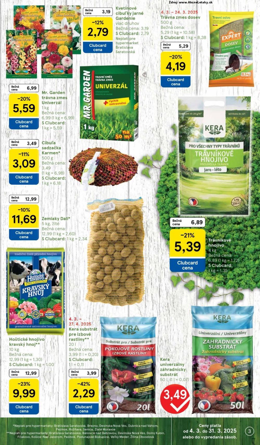 Leták Tesco (4. 3. - 24. 3. 2025) - strana 3 z 22