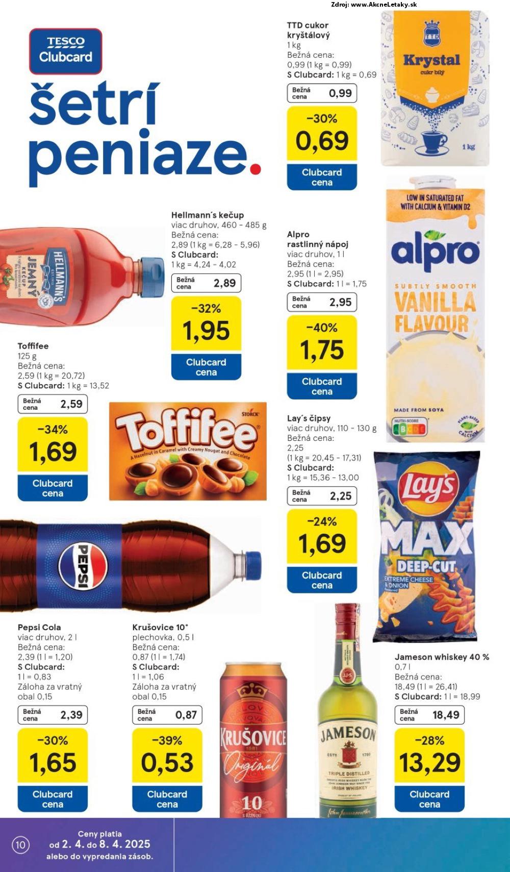 Leták Tesco (2. 4. - 8. 4. 2025) - strana 10 z 28