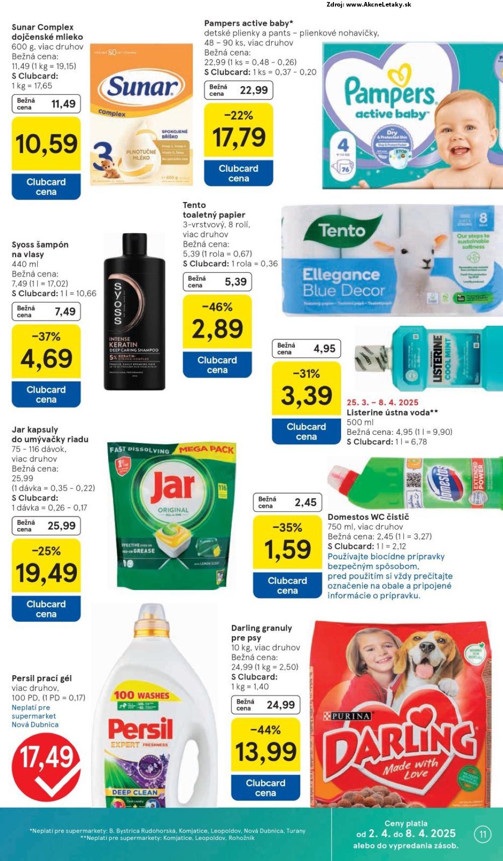 Leták Tesco (2. 4. - 8. 4. 2025) - strana 11 z 28
